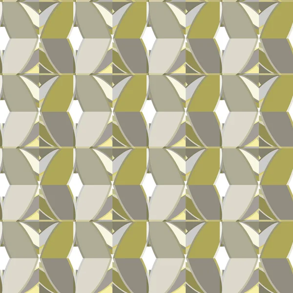Motif Ornemental Géométrique Sans Couture Illustration Abstraite — Image vectorielle