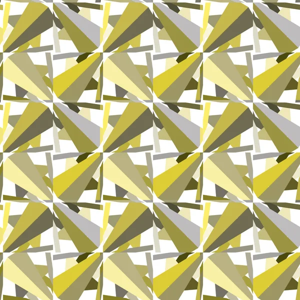 Безшовний Геометричний Декоративний Візерунок Абстрактний Фон Ілюстрації — стоковий вектор