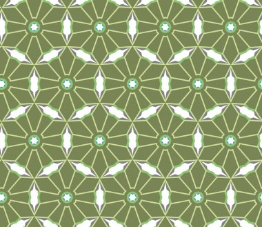 Modern geometrik vektör tasarımı, kusursuz desen çizimi