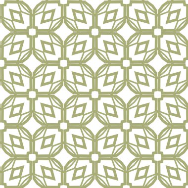 geometrik süsleme biçiminde kusursuz vektör deseni