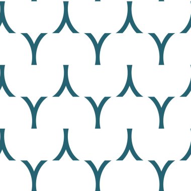 Modern geometrik vektör tasarımı, kusursuz desen çizimi