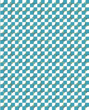 Modern geometrik vektör tasarımı, kusursuz desen çizimi