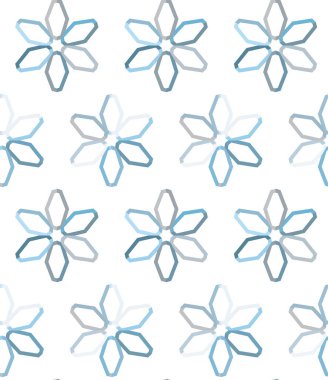 Modern geometrik vektör tasarımı, kusursuz desen çizimi