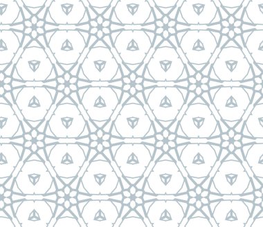 geometrik süsleme biçiminde kusursuz vektör deseni
