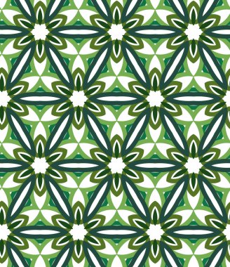 Modern geometrik vektör tasarımı, kusursuz desen çizimi