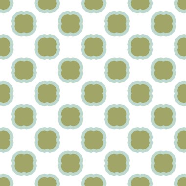 geometrik süsleme biçiminde kusursuz vektör deseni