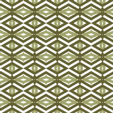 geometrik süsleme biçiminde kusursuz vektör deseni