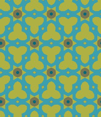 Modern geometrik vektör tasarımı, kusursuz desen çizimi