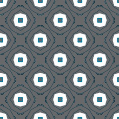 Modern geometrik vektör tasarımı, kusursuz desen çizimi