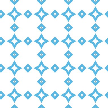 geometrik süsleme biçiminde kusursuz vektör deseni