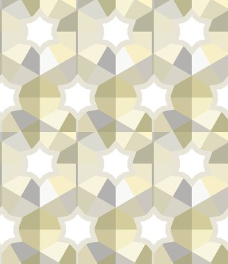 Modern geometrik vektör tasarımı, kusursuz desen çizimi