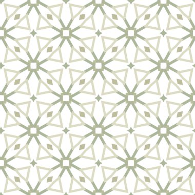 geometrik süsleme biçiminde kusursuz vektör deseni