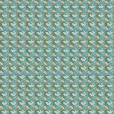 geometrik süsleme biçiminde kusursuz vektör deseni