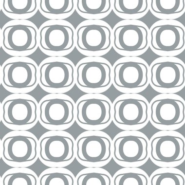 geometrik süsleme biçiminde kusursuz vektör deseni