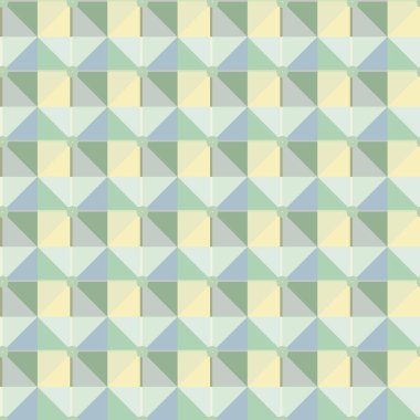 geometrik süsleme biçiminde kusursuz vektör deseni