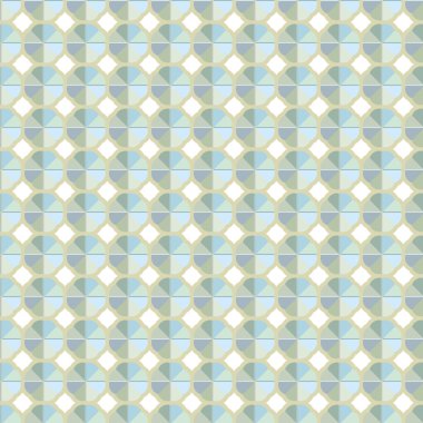 Modern geometrik vektör tasarımı, kusursuz desen çizimi