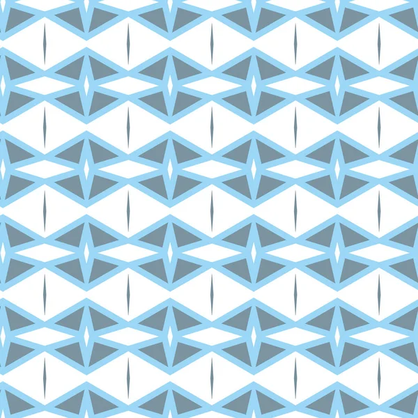 Бесшовный векторный узор в геометрическом орнаментальном стиле — стоковый вектор