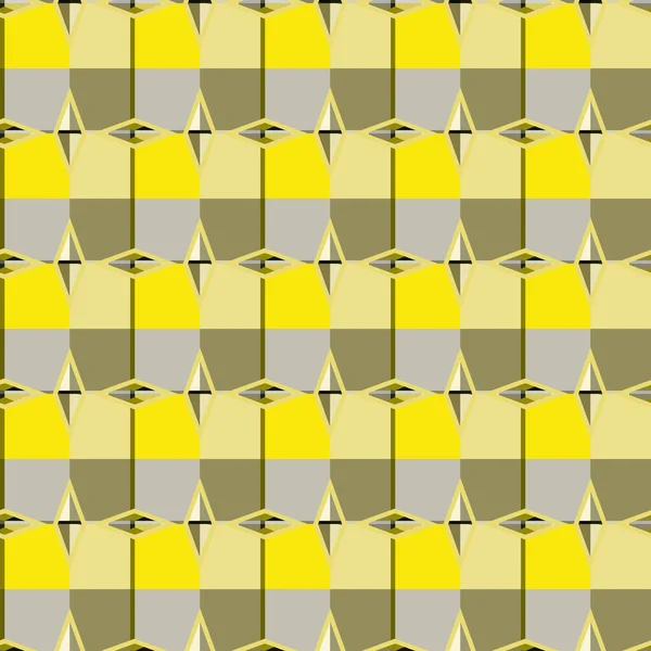 Bezešvé Geometrické Ornamentální Vzor Abstraktní Ilustrační Pozadí — Stockový vektor