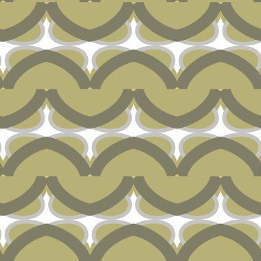 Modern geometrik vektör tasarımı, kusursuz desen çizimi