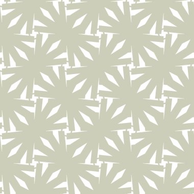 geometrik süsleme biçiminde kusursuz vektör deseni