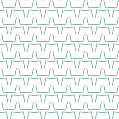 geometrik süsleme biçiminde kusursuz vektör deseni