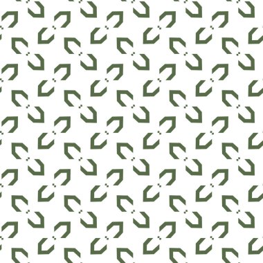 geometrik süsleme biçiminde kusursuz vektör deseni