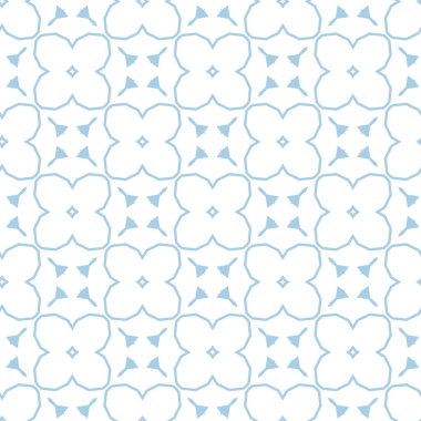 geometrik süsleme biçiminde kusursuz vektör deseni