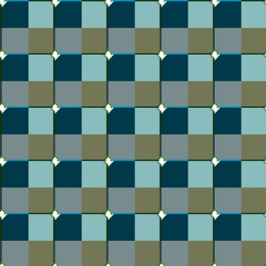 geometrik süsleme biçiminde kusursuz vektör deseni