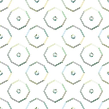 Modern geometrik vektör tasarımı, kusursuz desen çizimi