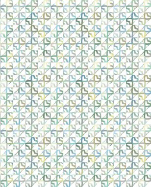 Modern geometrik vektör tasarımı, kusursuz desen çizimi