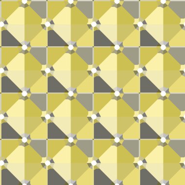 Modern geometrik vektör tasarımı, kusursuz desen çizimi