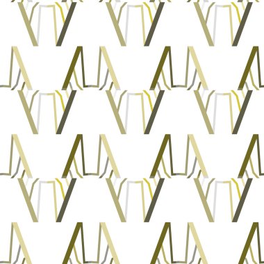 Modern geometrik vektör tasarımı, kusursuz desen çizimi
