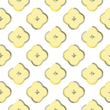 Modern geometrik vektör tasarımı, kusursuz desen çizimi