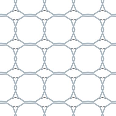 geometrik süsleme biçiminde kusursuz vektör deseni
