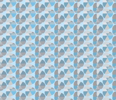 Modern geometrik vektör tasarımı, kusursuz desen çizimi