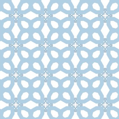 geometrik süsleme biçiminde kusursuz vektör deseni