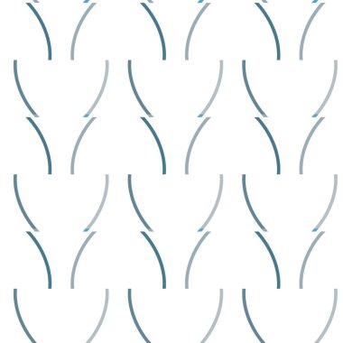 geometrik süsleme biçiminde kusursuz vektör deseni