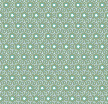 geometrik süsleme biçiminde kusursuz vektör deseni