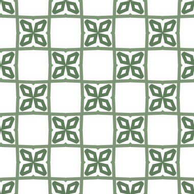 Modern geometrik vektör tasarımı, kusursuz desen çizimi