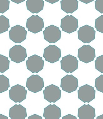 Modern geometrik vektör tasarımı, kusursuz desen çizimi