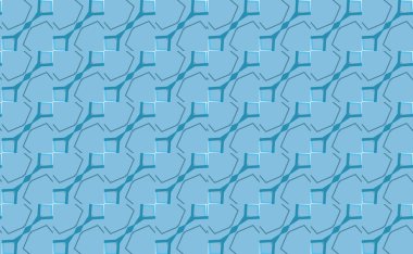 Modern geometrik vektör tasarımı, kusursuz desen çizimi