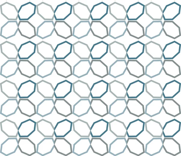 Diseño Moderno Vector Geométrico Ilustración Patrón Sin Costura — Archivo Imágenes Vectoriales