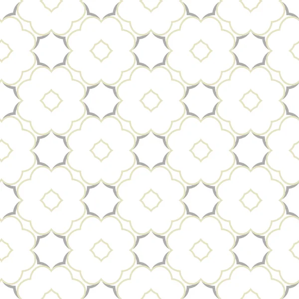 Patrón Ornamental Geométrico Sin Costuras Fondo Ilustración Abstracta — Vector de stock