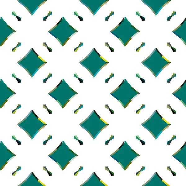 Motif vectoriel sans couture dans un style ornemental géométrique — Image vectorielle