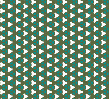 Modern geometrik vektör tasarımı, kusursuz desen çizimi