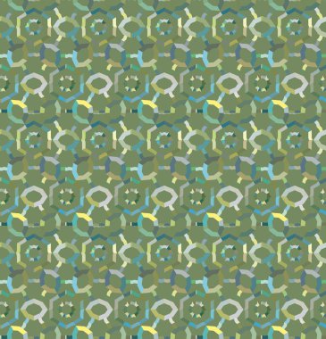 soyut kaleydoskop kumaş dikişsiz arkaplan, vektör illüstrasyonu 