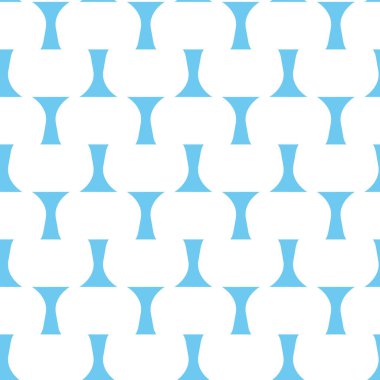 geometrik süsleme biçiminde kusursuz vektör deseni