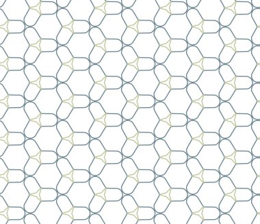 geometrik süsleme biçiminde kusursuz vektör deseni