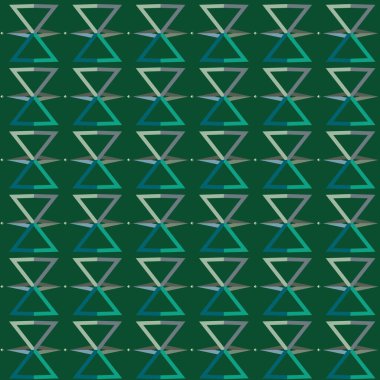 Modern geometrik vektör tasarımı, kusursuz desen çizimi