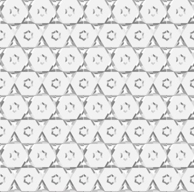 geometrik süsleme biçiminde kusursuz vektör deseni